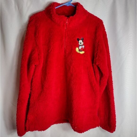 Disney pullover fuzzy Sherpa jacket - Picture 1 of 7